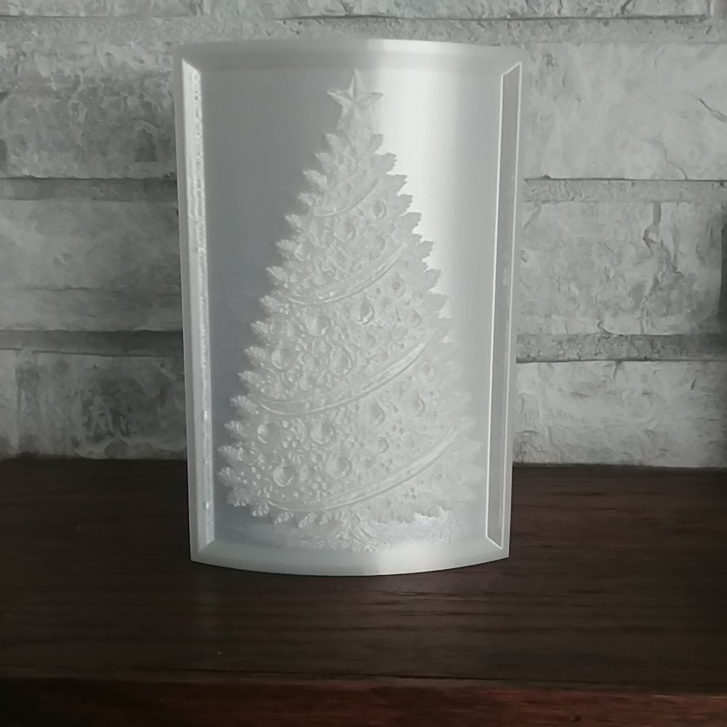 Christmas Tree Lighted Accent 3D STL File
