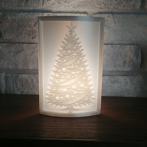 Christmas Tree Lighted Accent 3D STL File