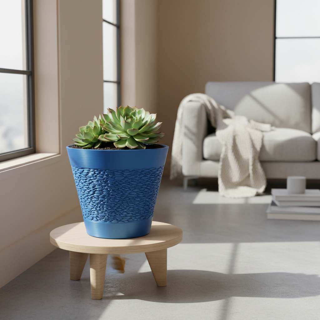 Flowerpot Pebble Pattern Promotional Image