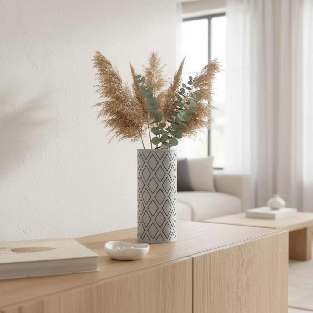 Vase Cylinder Diamond Weave promotional image